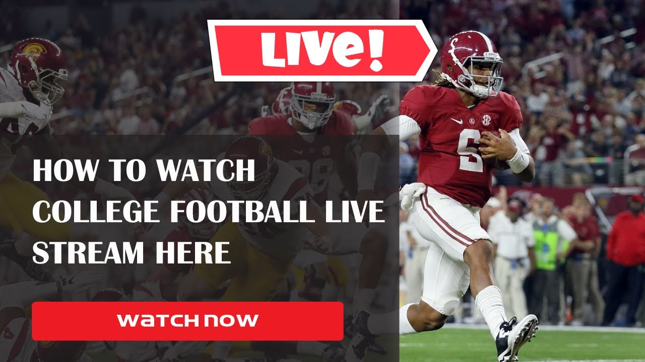 How to Watch NCAA College Football Live Stream Online Free And Without