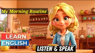 My Morning Routine | Improve Your English | English Listening Skills  Speaking Skills | Daily Life