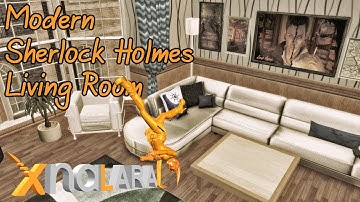 XnaLara/XPS - Modern Sherlock Living Room - Speed Build / Timelaps / Stagemod