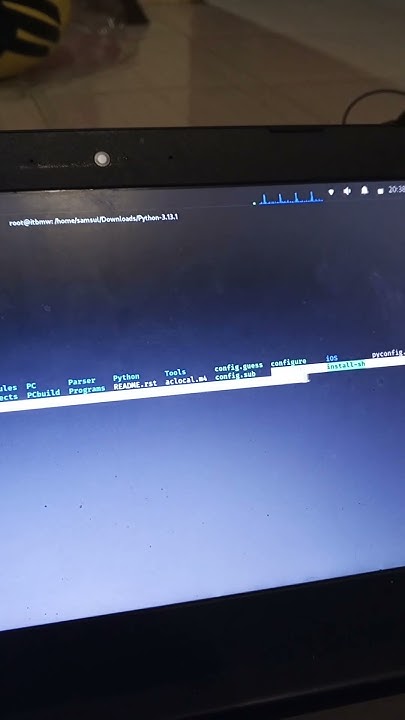 Meng-install pemrograman python pada OS Kali Linux. - YouTube