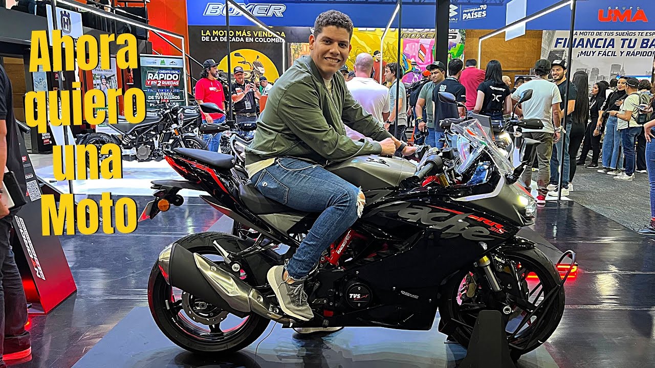 Así es la FERIA de MOTOS mas grande de COLOMBIA 🛵 Feria de las dos
