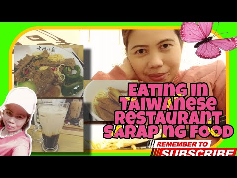 Mukbang in Taiwanese restaurant Hongkong 2020
