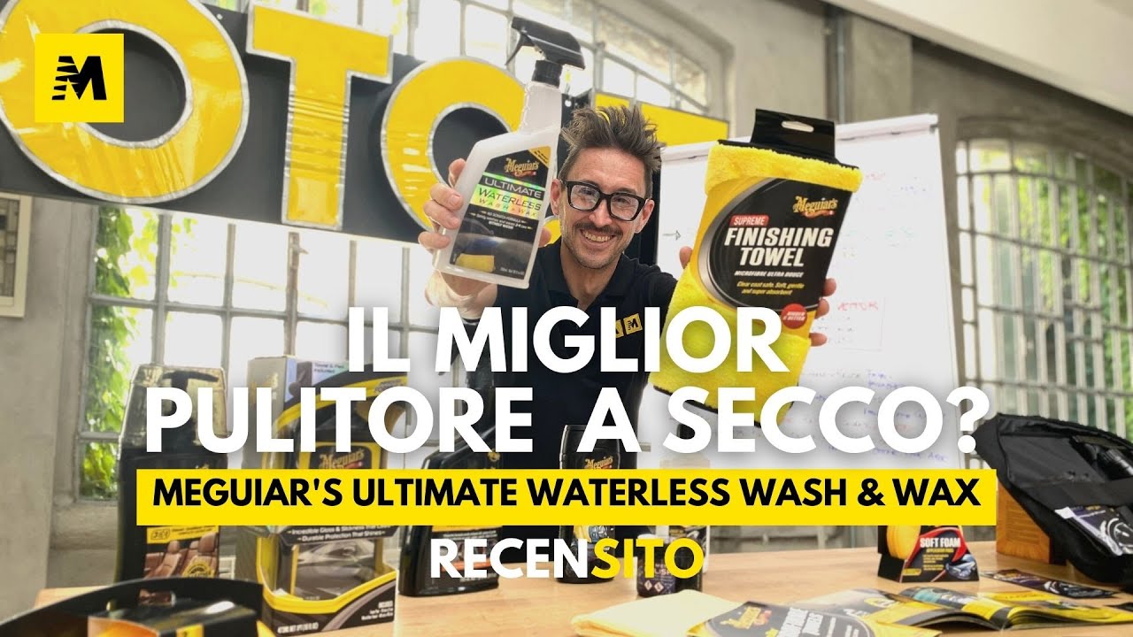 PULITORE RAPIDO CON CERA - Meguiars Ultimate Waterless Wash & Wax 