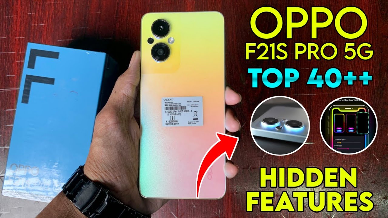 Oppo F21s Pro 5G Top 40++ Hidden Features | Oppo F21s Pro 5g Tips & Tricks | Oppo F21s Pro 5G
