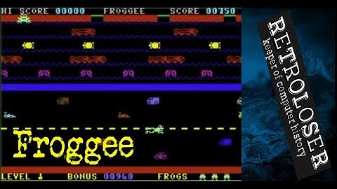 Froggee, commodore c64, 4k