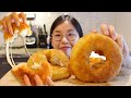 cheesy filled potato donut! recipe