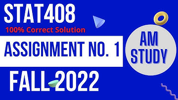 STAT408 ASSIGNMENT NUMBER 1, SPRING 2022, STAT408(EXPERIMENTAL DESIGN ANALYSIS)