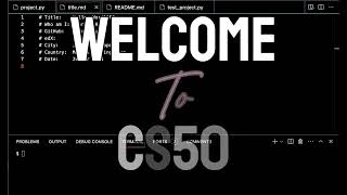 CS50’s Introduction to Programming with Python l Submission of Final project