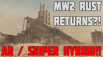 MW2 Rust Returns! NEW MAVERICK SNIPER / AR HYBRID GUN - Fog, Containment, Bayview, Ignition
