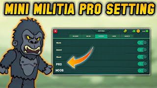 mini militia pro settings 😱 screenshot 3