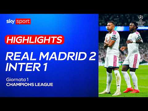 Video Real Madrid-Inter 2-1: gol e highlights | Champions League