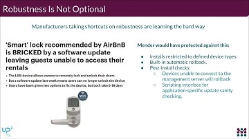 Secure and Robust OTA Updates with UP and Mender.io