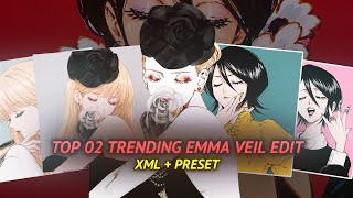 🔥 Top 2 Trending Emma Veil Edit Presets (XML   Preset) | Viral AMZ Edit 2026