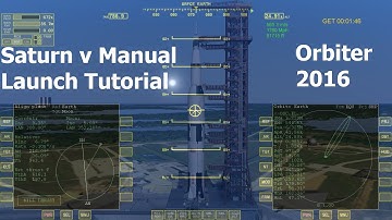 Saturn V Launch Tutorial / Manual Control / Orbiter 2016
