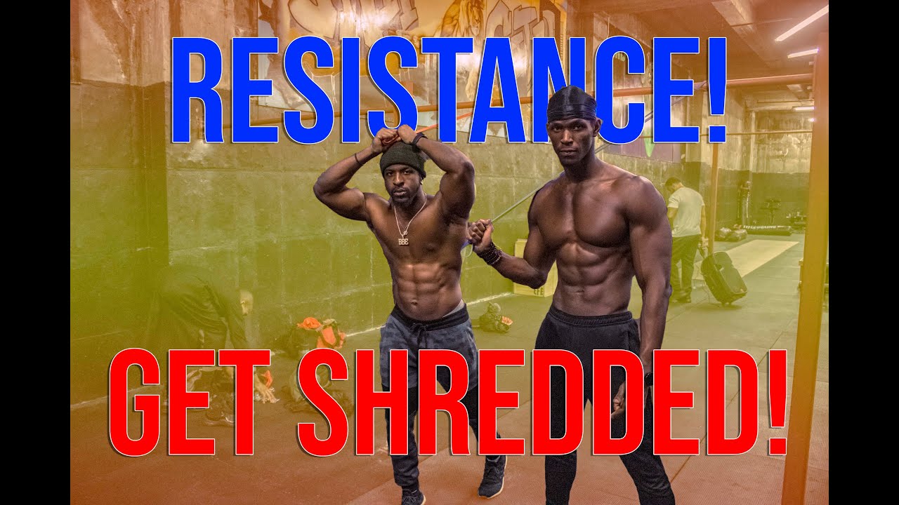 Resistance Band Workout 12 Fat Burning Exercises Get SHREDDED ft