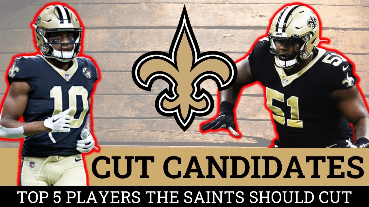 5 Potential New Orelans Saints Cut Candidates After 2022 NFL Draft Ft. Tre’Quan Smith, Cesar Ruiz