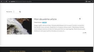 A personal blog project (developed using Django)