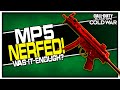 MP5 Nerf Details! | Was it Enough? (Cold War)