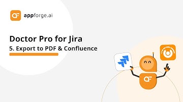 #5 How to export the report to PDF or Confluence?