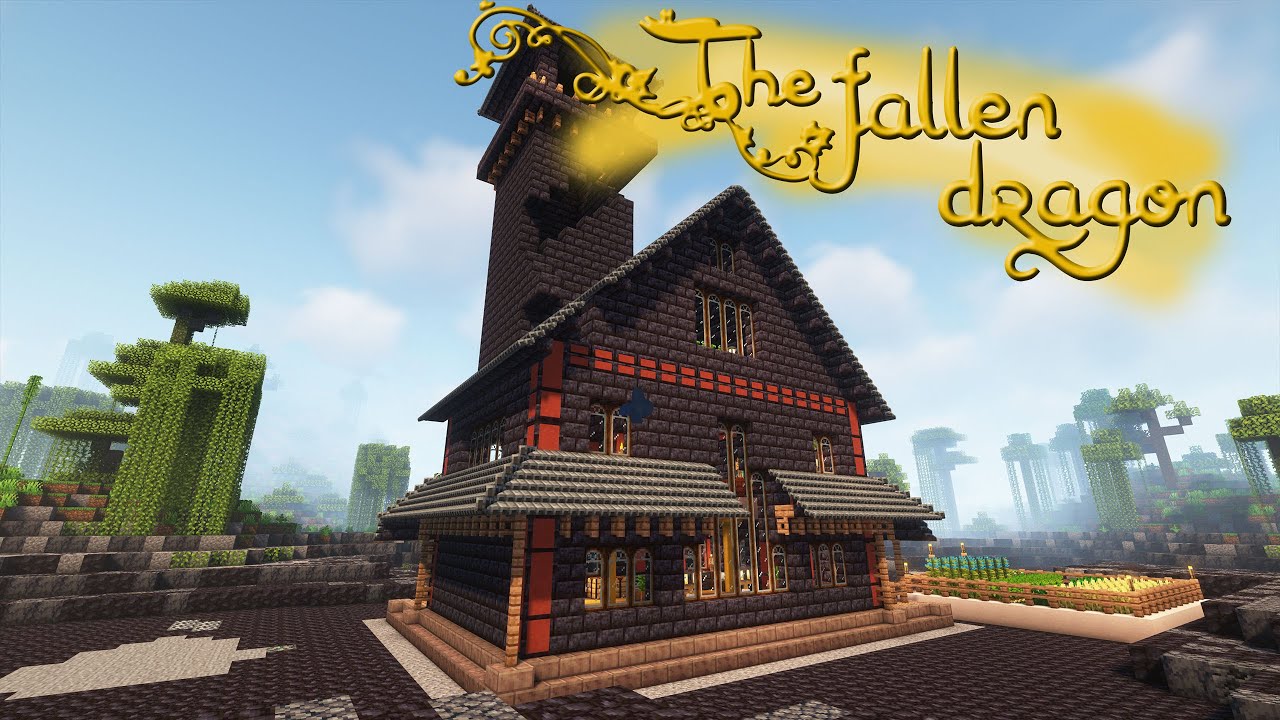 Майнкрафт 1.18.2 - The Fallen Dragon. Стрим 06 запись