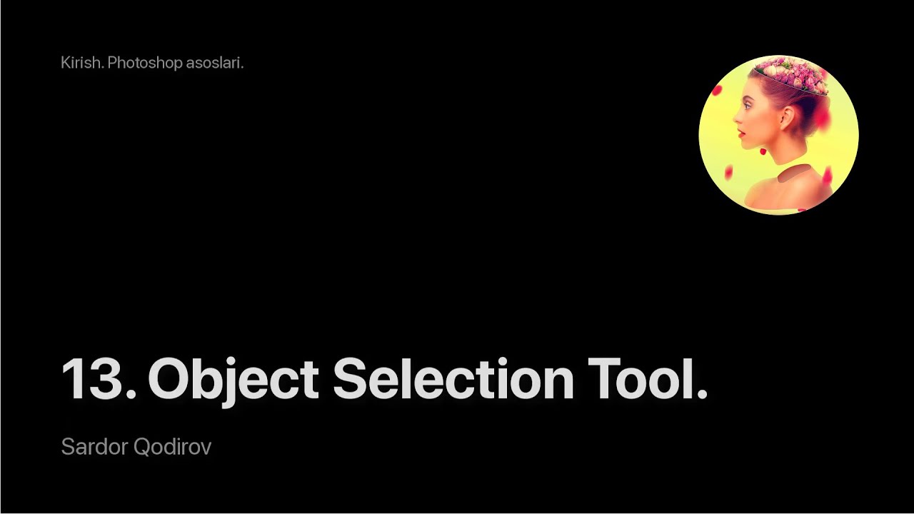 Object selection tool