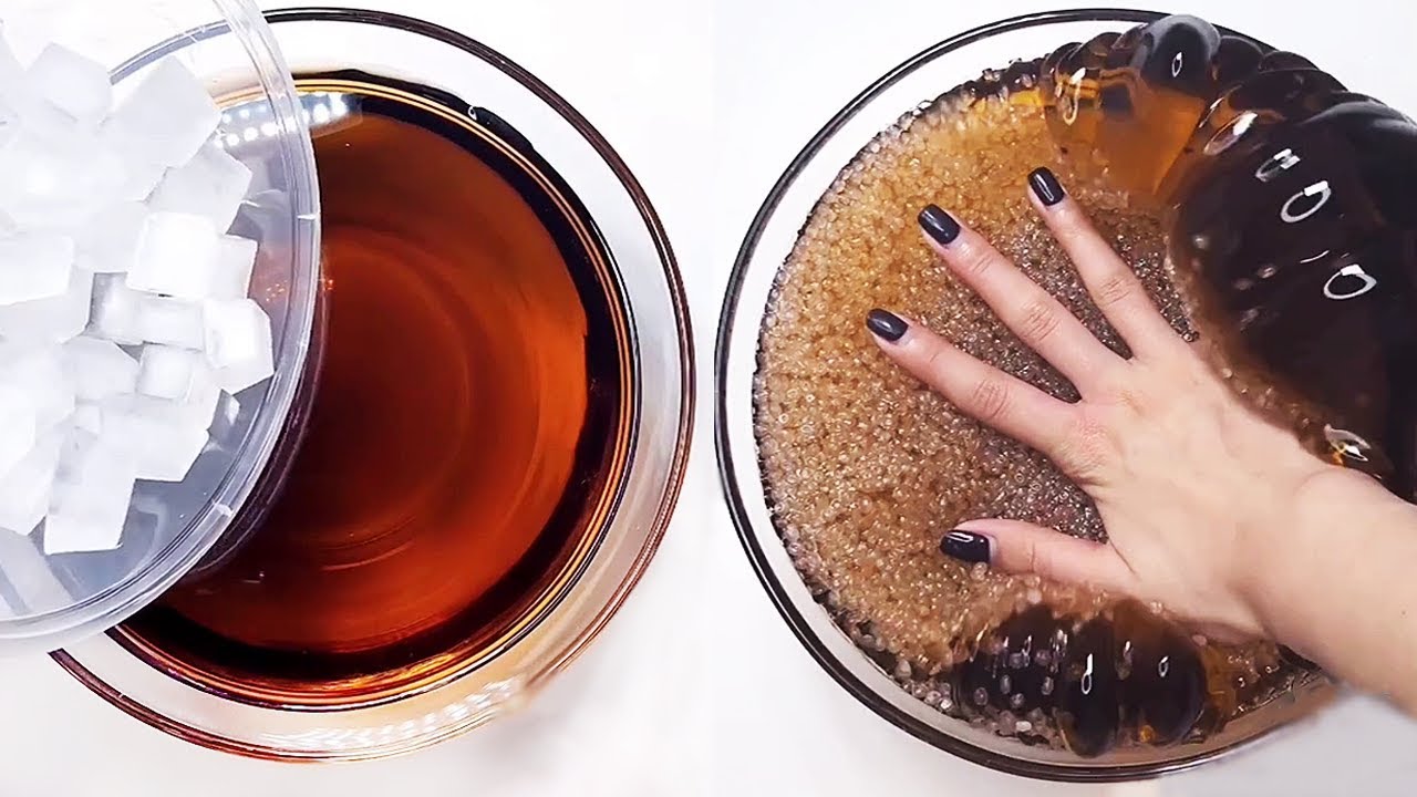 Самое удовлетворяющее видео слизи ASMR | Релаксирующая странно удовлетворяющая слизь 2019 120