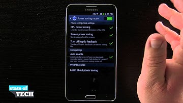 Samsung Galaxy Note 3 Tips - Enable Power Saving Mode