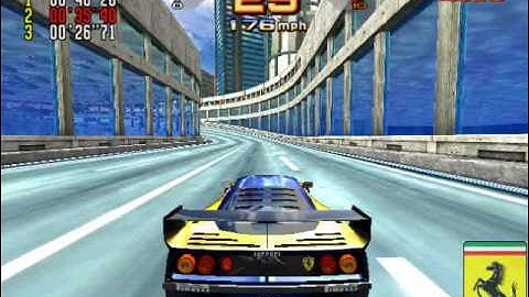 Scud Race/Sega Super GT gameplay