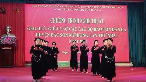 Múa chầu -  BD CLB BTDC xã Bắc Quỳnh -  Bắc Sơn -  Lạng Sơn