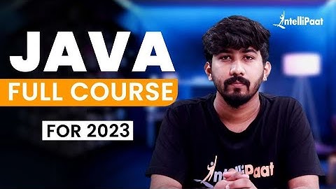 Java Tutorial | Java Course | Java For Beginners | Intellipaat