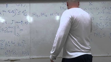 Functional Analysis 108327 - Tutorial 5