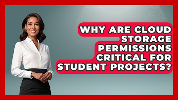 Why Are Cloud Storage Permissions Critical For Student Projects? - Teacher Tech Toolbox