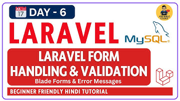 Laravel Form Handling & Validation (Hindi) - Day 6