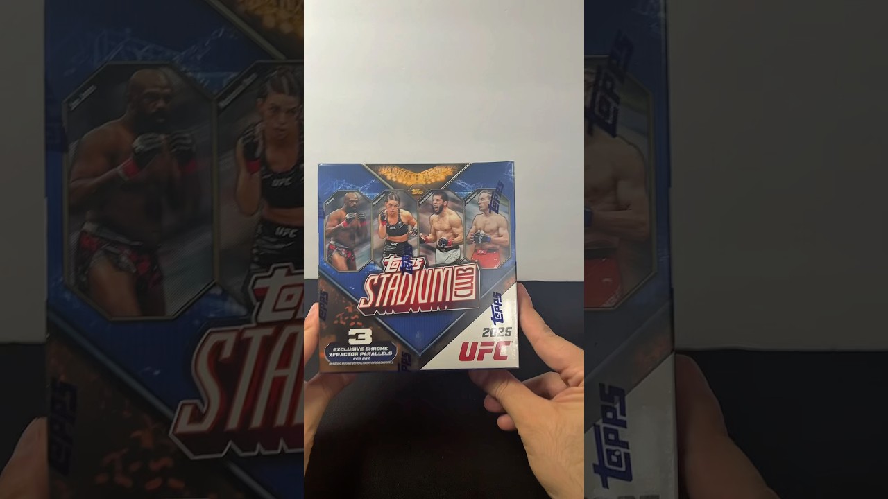 2025 UFC Stadium Club Mega Boxes are FIRE! 