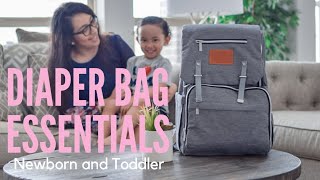 Diaper Bag Essentials Newborn And Toddler Must Haves The Mom Life