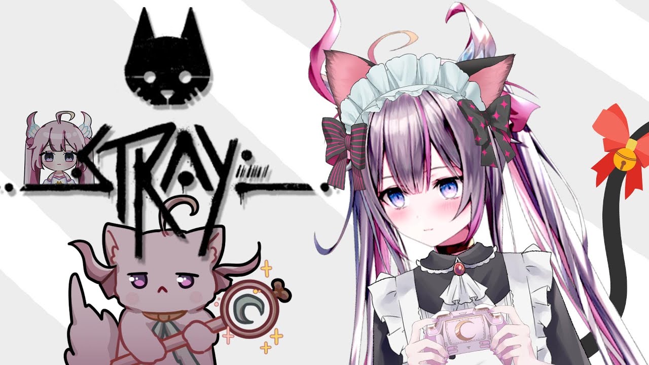 【#Stray🌸🌙】 # 4魔王軍の魔法少女ニャセラ！と朝活のナセラ 마왕군의 마법소녀 냐세라! 와 아침의 나세라 【ナセラ/にじさんじ】