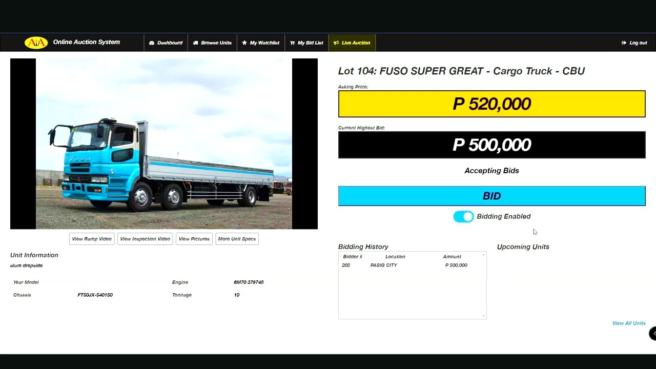 How to Bid Online? Live Auction) YouTube