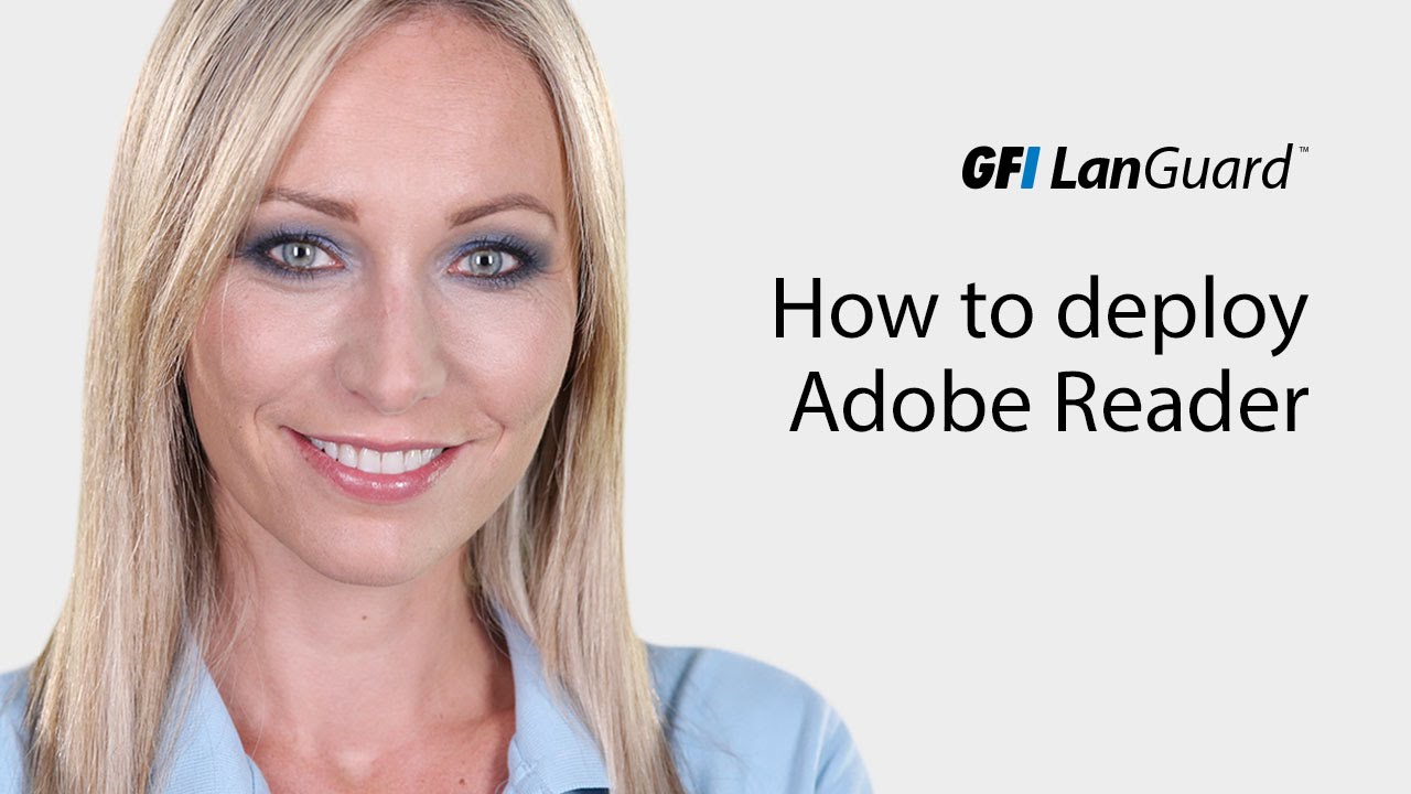 How to deploy adobe reader with gfi languard youtube