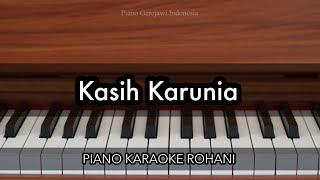 Kasih Karunia - GMS Live ft. Melitha Sidabutar | Piano Karaoke Rohani