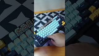 ASMR FANTECH ATOM MIZU SIZE 75%   KNOB #gamingkeyboard #mechanicalkeyboard #asmr