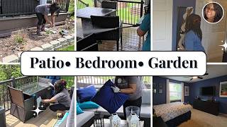 A Bird Got Trapped on My Patio & Made a Huge Mess 😅 | CLEANING MOTIVATION