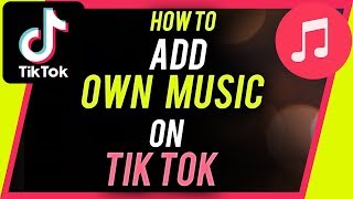 You can add your own music to tiktok videos. don't have use the that
comes with tik tok. but in order tiktok, will ...