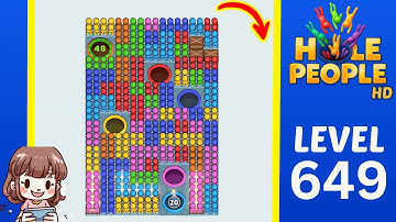 Hole People Level 649 Solution Walkthrough