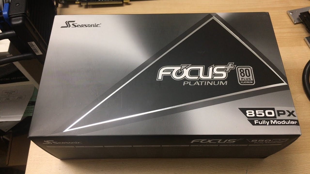 Seasonic FOCUS GM-850 Unboxing 