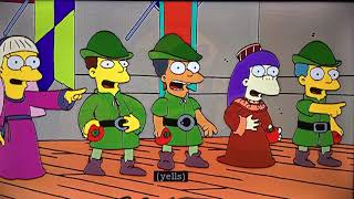 The Simpsons Bart Wrongly Blamed At The Medieval Festival 