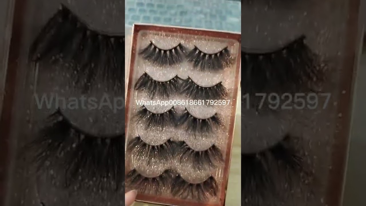 Fluffy 3D mink eyelash cheap lash vendors wholesale