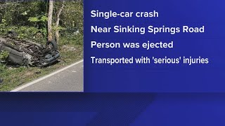Rural Metro: One person seriously injured in rollover crash in Knox County