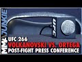 UFC 266: Volkanovski vs. Ortega post-fight press conference | LIVE