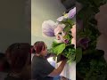 #paperfloristoftiktok #eventdesigner #giantpaperflowers #boothsetup #boothdisplay #backdroprentals