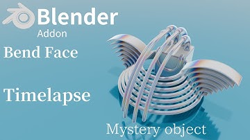 Blenderのアドオン「Bend Face」の紹介動画です。概要欄にURLがあります。#blender #addon #BendFace